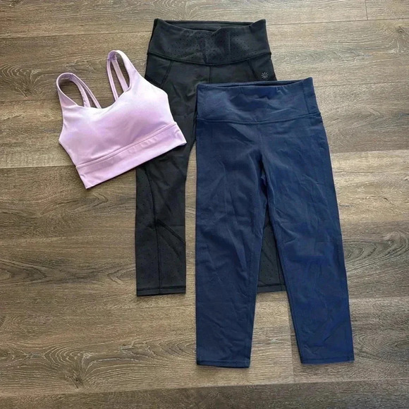 Athleta Pant and Avia Sports Bra Set. All items are women’s size XS. - Picture 1 of 15
